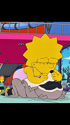 Lisa Saves a Raccoon's Life in The Simpsons