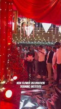 New Flower Decoration Training Institute | Lights Work class
