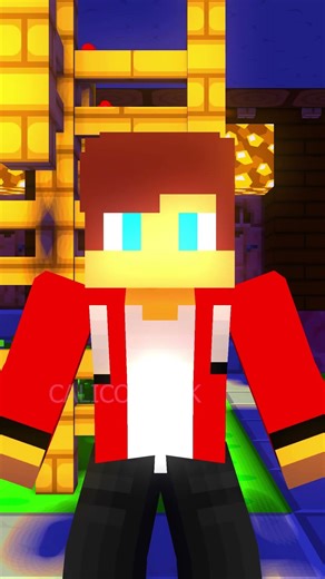 JJ vs HEROBRINE Mikey - Maizen Minecraft Animation #shorts