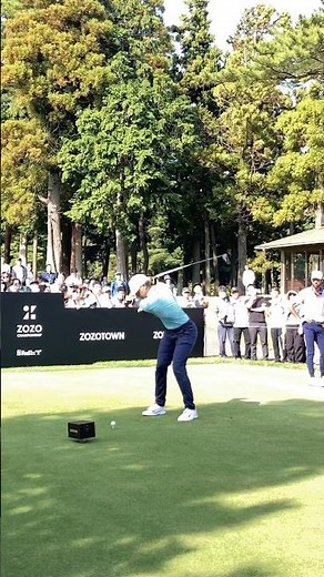 『キャメロン・チャンプ』2023年ZOZOチャンピオンシップ ドライバースイング