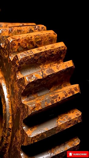 This Rust Removal Is Insane This extreme rust removal is next level. Watch layers of heavy rust break apart and reveal perfectly clean metal underneath. Ultra-realistic macro visuals with pure industrial ASMR sounds. No music, no talking — just brutal and satisfying metal transformation. Subscribe for more extreme rust removal and oddly satisfying videos. #rustremoval #asmr #satisfying #viralvideo #tiktok