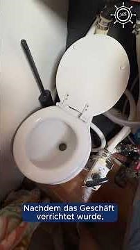 How to use the onboard toilet correctly 🚽 Mistakes that can be costly