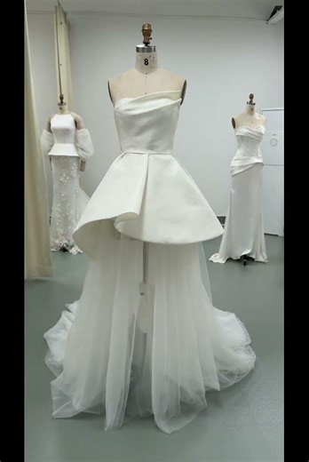 Complex Gown Pattern Making: From Design to Couture Sample | Shine Bridals OEM Process