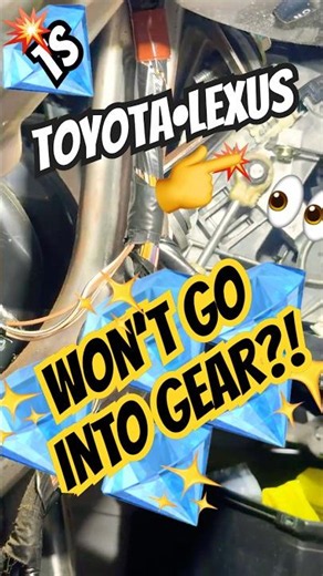 Toyota/Lexus Shifter Won’t Go Into Gear?! HERE’S WHY 👀