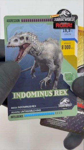Jurassic World ROAR ! PANINI TCG Pack # 146 🦖| New Dino in the Collection