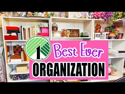 Craft Room Organized on a TINY BUDGET | Dollar Tree Finds