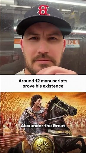 Jesus has more evidence than any other ancient historical figure! #bible #jesus #christ #christian