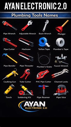 Plumbing Tools Accessories Name & Use | Plumber Tools #shots #plumber #tools #viralvideo #fittings