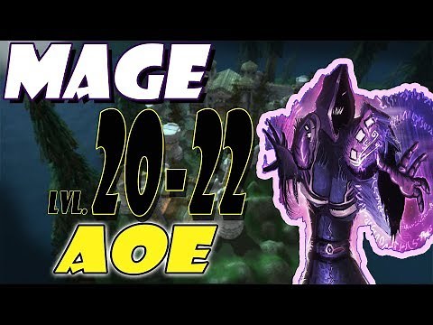 Classic WoW Mage AoE Leveling Guide: 20-22 - Silverpine Forest (HORDE)