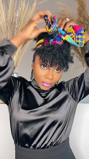 How to Tie a Bow Headtie Easily: Head Wrap Tutorial