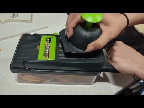 12-in-1 Vegetable Chopper – Fast & Safe Kitchen Prep #KitchenGadget