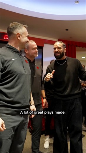 142K views · 1.5K reactions | Drizzy pulled up for the vibes #raptors #NBA #Drake Bell Canada | Toronto Raptors | Facebook