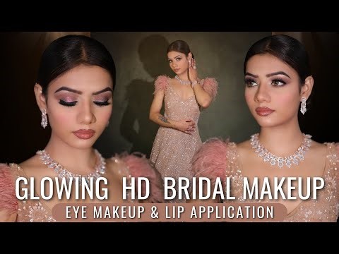 Glowing HD Bridal Makeup with detailed product knowledge in easy steps ‪@GoldyHunjan_MakeupAcademy‬
