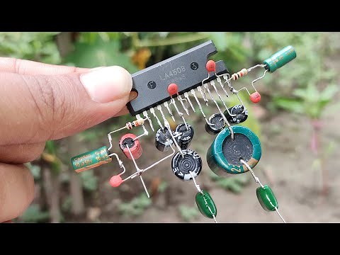 4508 IC Amplifier Circuit - DC 12v (Step By Step)