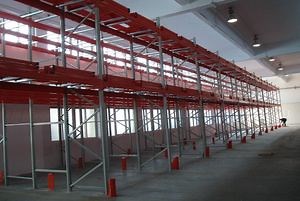 [Hot Item] Steel Racking Pushback Pallet Racking System.