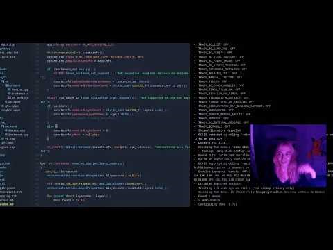 writing my own game engine (vulkan/c++) // c++ disaster 😈