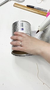 These Old Breadcrumb Canisters were seconds away from being TRASHED!! But as I was literally about to toss them, I realized how sturdy they were 💡 ....I dumped the expired breadcrumbs out & hung onto them to use for a future craft & then this idea came to me!! A true Trash to Treasure project here! Let me know what you think & other ideas you might have! You could also use this technique to revamp glass vases or tin cans! And the embellishment options are ENDLESS! . . #dollarstorecraft #dollart