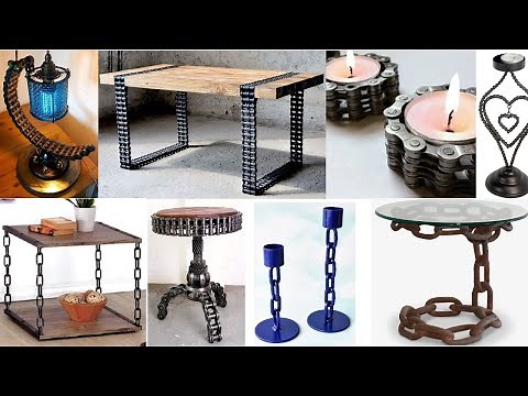 Chain Furniture and Decor Ideas 2 Simple welding projects using chain /simple chain welding projects