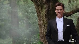 What better way to celebrate Benedict Cumberbatch's birthday than a video of him playing with dogs and jumping in a lake! | Vanity Fair