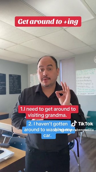 Understanding 'Get Around To' in English