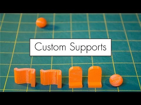 Tutorial : Improve Your Prints with Entirely Custom Supports