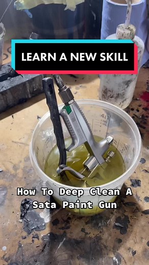 How To Deep Clean A Sata Paint Gun
