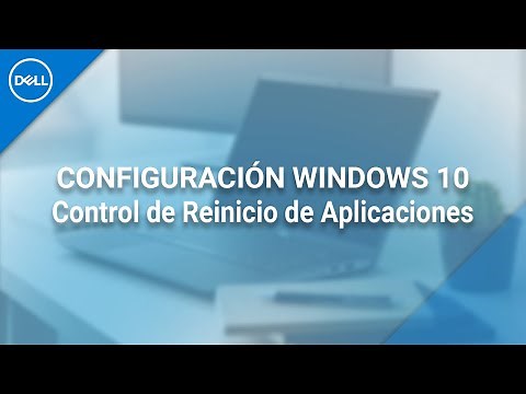 Nueva configuración de Reinicio Aplicaciones al iniciar sesión en Windows 10