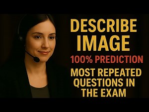 🎯PTE Academic & Core Describe Image | 100% Real Exam Questions | Must Practice for 2025!
