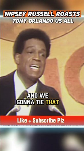 Nipsey Russell zings Tony Orlando at Dean Martin Roast 😂 #Shorts #ClassicComedy