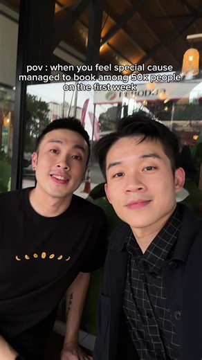 We’re the real fomo’s but the food at @REMBAYUNG was really good. My favourite would’ve been the kerabu daging salai and @S H A U N ‘s the sambal tumis udang. But the cekodok pisang is 🔥🔥