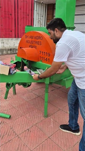 The cheapest and heaviest fodder cutting machine with guarantee | tractor mounted chaff cutter | ...
