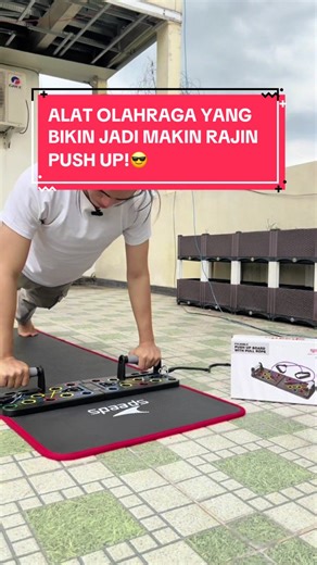 Gerakan Push Up Variatif dengan Push Up Board! 💪🏻🔥