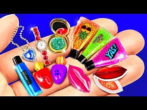 15 DIY Barbie Hacks: Miniature Cosmetics, Boots and more!