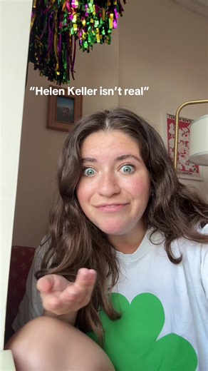 Like this is an automatically tell to me that you have no sense of humor #helenkeller #disability #dating