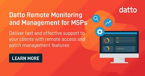 RMM Software for IT Pros | Remote Monitoring & Management - Datto