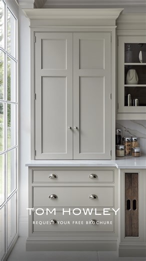 Beautifully handcrafted in one of our exclusive neutral tones, this kitchen is designed for real life. Functional, welcoming, and effortlessly refined. A space made to be lived in, every day. Discover more by requesting your brochure online today. | Tom Howley | Facebook