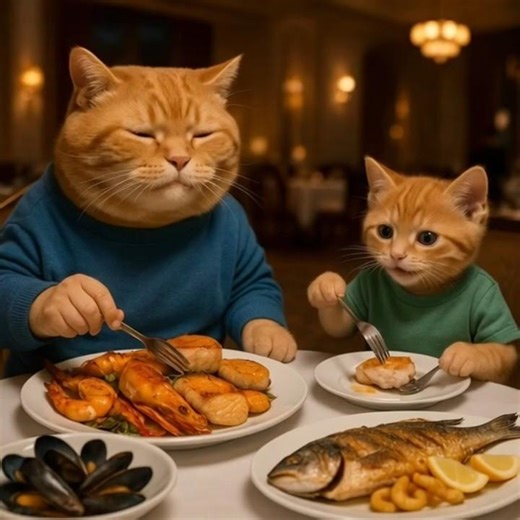 FAST & FURIOUS FELINE: The Cat Eating Challenge 🏆