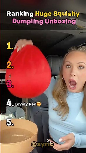 Ranking Huge Squishy Dumpling Unboxing #squishydumplings