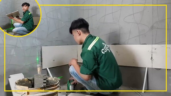 Tile Perfection with Laser Tools: How to Set Standard Square Tiles the Right Way