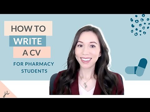 PHARMACY RESIDENCY- How to Write a Curriculum Vitae or CV