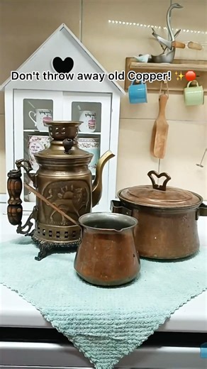 Make your Copper Shine like NEW with this Magic DIY Paste! ✨🥘