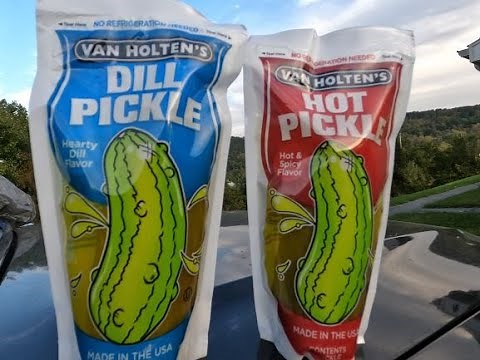 Van Holten's Pickle in a Pouch | It's Crunchy, sour, and delicious | Best Pickles