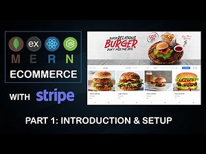 MERN stack Ecommerce - Part 1: Introduction and setup
