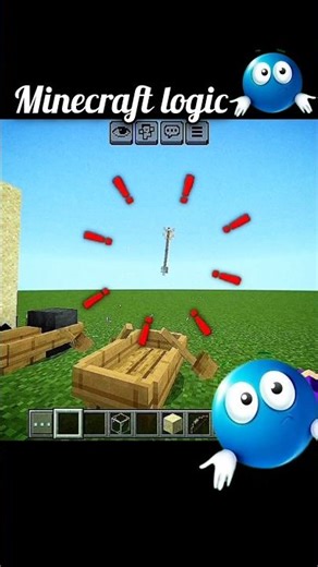 This Minecraft Logic Will Blow Your Mind 🤯#MinecraftShorts