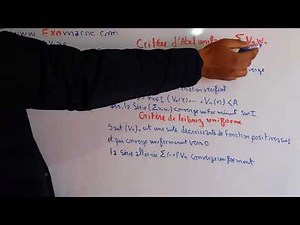 Ep #06 Suites et séries de fonctions : séries de fonctions critére
