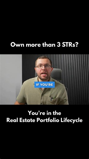 Your real estate portfolio has a lifecycle... And there are different tax savings and strategies that make sense in each phase of the lifecycle. I created a free training so you can see what phase of the real estate investing lifecycle you are in and know what tax saving strategies you probably qualify for. Click on the button below and I'll walk you through it. | Ryan Bakke, CPA | Facebook