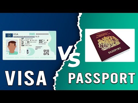 Visa vs Passport - Know The Important Differences! (Everything You Should Know About)