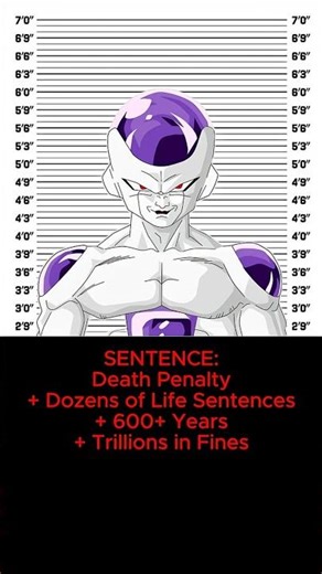 How Many Crimes Did Frieza Commit?