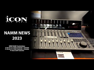 ICON NAMM NEWS 2023 - New V1-M, P1-M, P1-Nano DAW Controllers