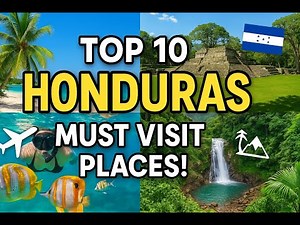 Top 10 Places to Visit in Honduras 🇭🇳 | Ultimate Travel Vlog Guide